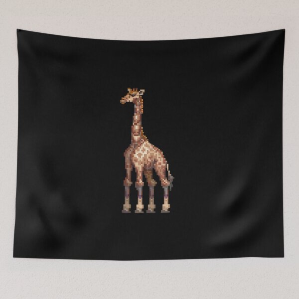 Item preview, Pixelated Giraffe Artistry designed and sold by CUTEDOGGIEZ.