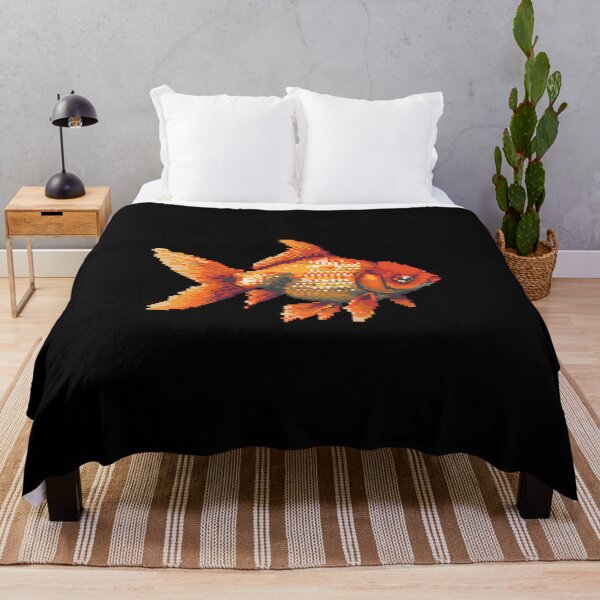 Item preview, Pixel Goldfish designed and sold by CUTEDOGGIEZ.