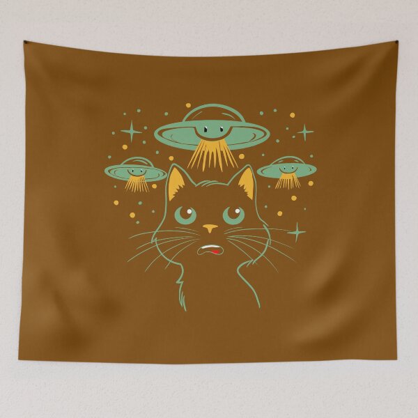 Item preview, Surprised Scared Cat Selfie designed and sold by box-artshop.