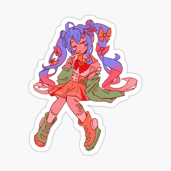 love letter miku !!! Sticker