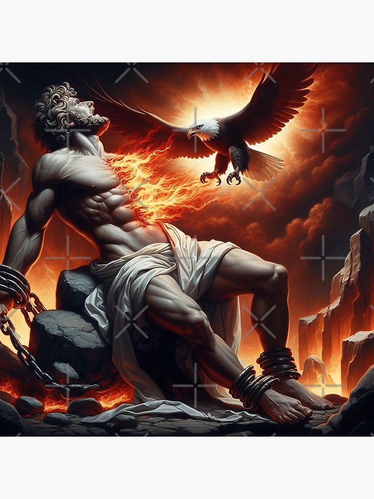Thumbnail 3 of 3, Poster, Prometheus designed and sold by RaF71PrO.
