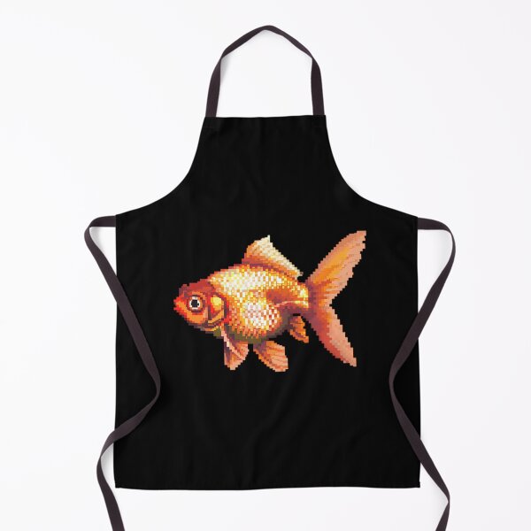 Item preview, Goldfish in Pixel Form designed and sold by CUTEDOGGIEZ.