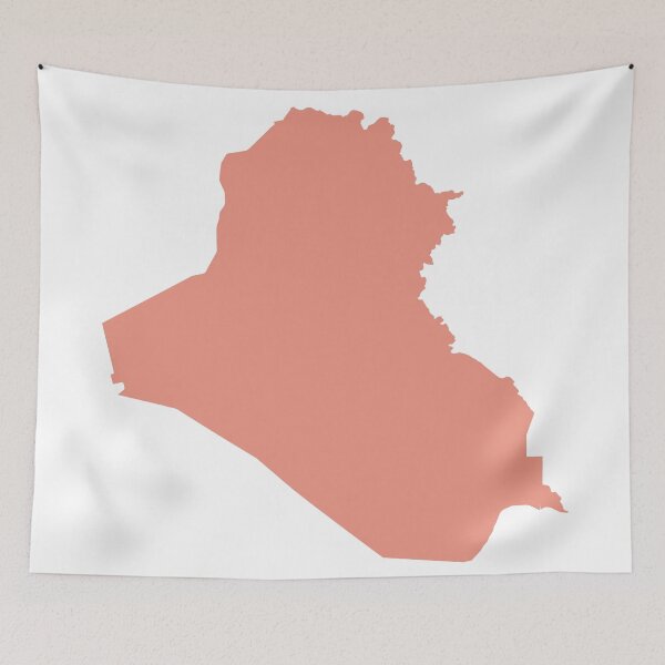 Item preview, Iraq Love in Peach designed and sold by Maren Misner.