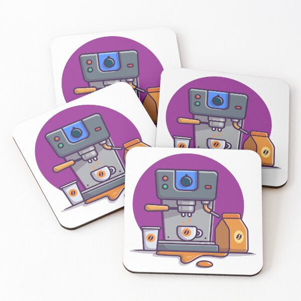 Item preview, Coffee Machine: Daily dose of caffeine designed and sold by WeMerch-Art.