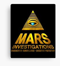 Mars Investigations Canvas Print