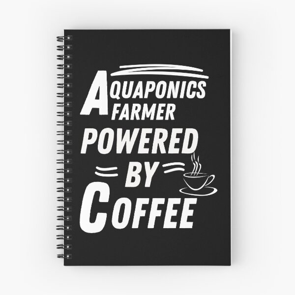 Item preview, Aquaponics farmer powered by coffee designed and sold by annoying-shirts.