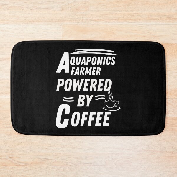 Item preview, Aquaponics farmer powered by coffee designed and sold by annoying-shirts.