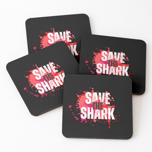 Item preview, Save The Shark Splatter Paint Design designed and sold by GoodTripper.