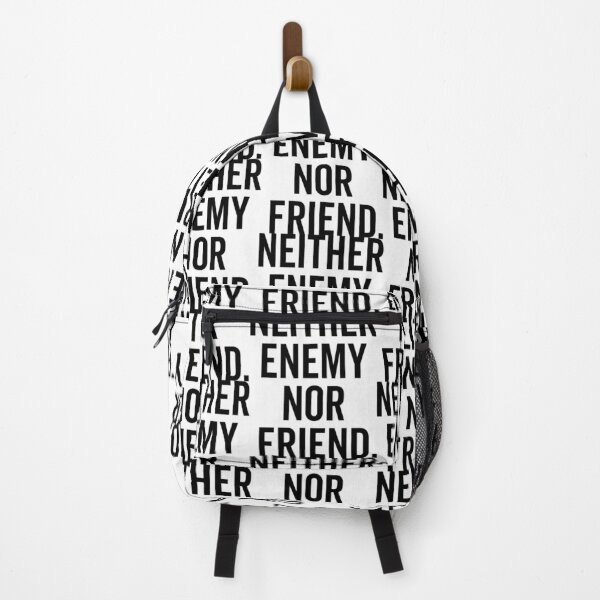 Item preview, "Neither Enemy Nor Friend: Navigating Uncommitted Relationships with Neutral Parties and Frienemies in a World of Indifference" designed and sold by artworkathome.