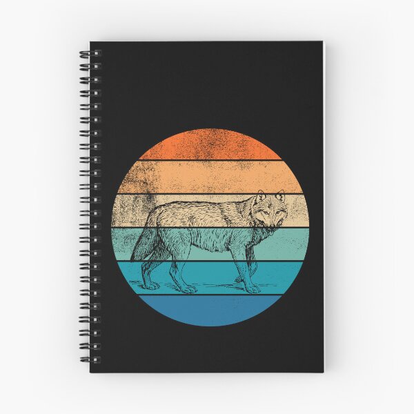 Item preview, Wolf Retro Sunset designed and sold by AussieWonders.