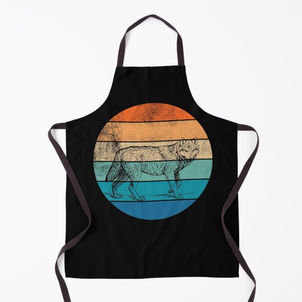 Item preview, Wolf Retro Sunset designed and sold by AussieWonders.