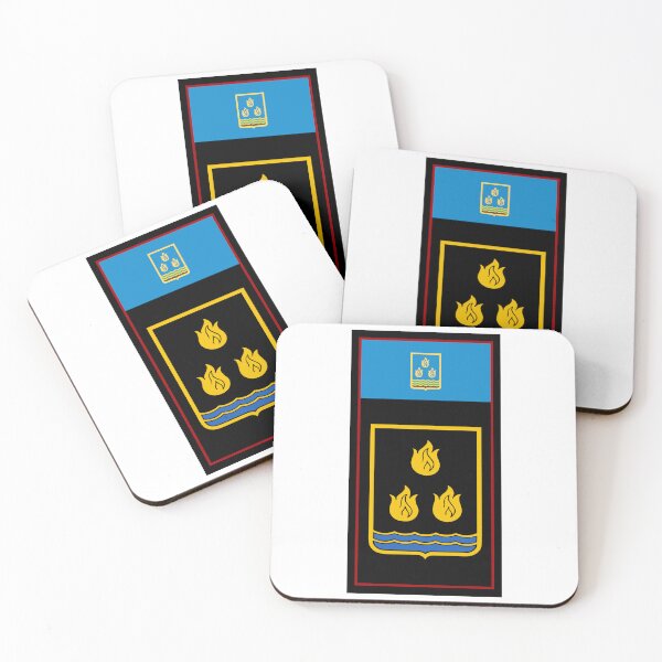 Item preview, Baku Flag & Coat of arms designed and sold by adamst555.