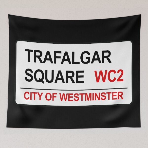 Item preview, Trafalgar Square - WC2 - London Street Sign designed and sold by WilliamsonMedia.