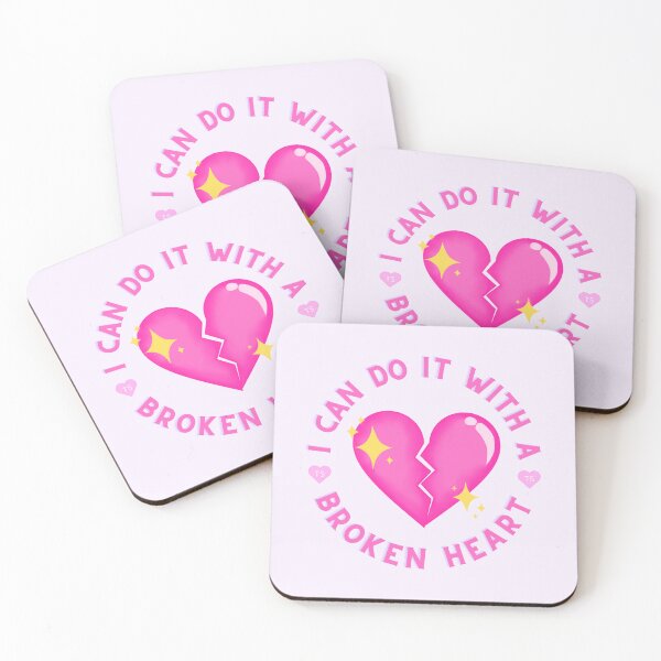 Item preview, I Can Do It With A Broken Heart designed and sold by SwiftieStickers.