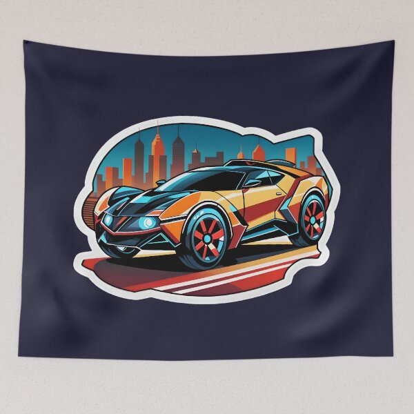 Item preview, Cool Futuristic Concept Car designed and sold by TheArtOfPat.