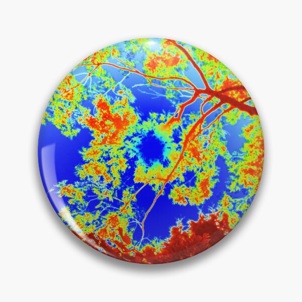 Item preview, Filtered photograph of fluorescent foliage designed and sold by Carré Comme Orange.