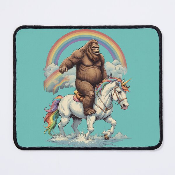 Item preview, Mythical Ride: Bigfoot & Unicorn Adventure designed and sold by Slick-Waffles.