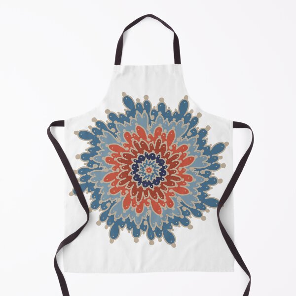 Item preview, Blue and orange splash designed and sold by LyneFibres.