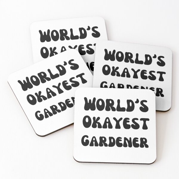Item preview, World's Okayest Gardener designed and sold by ladylalitafanta.