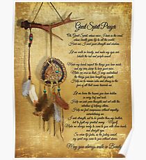 Native American Great spirit Prayer Poster