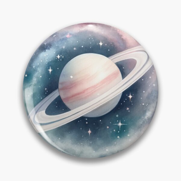 Artikelvorschau, Galaxienacht mit Saturn, süße Farbe entworfen und verkauft von littlepiig.