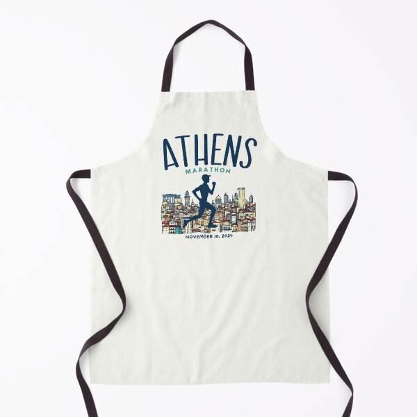 Item preview, Athens Marathon November 10 2024 Cityscape Runner designed and sold by HowToCanadian.