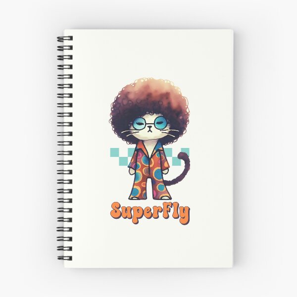 Item preview, Afro Cat Superfly designed and sold by HowToCanadian.