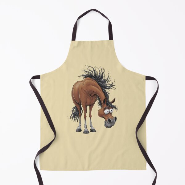 Item preview, Funny horse with ruffled mane designed and sold by MagelliShop.