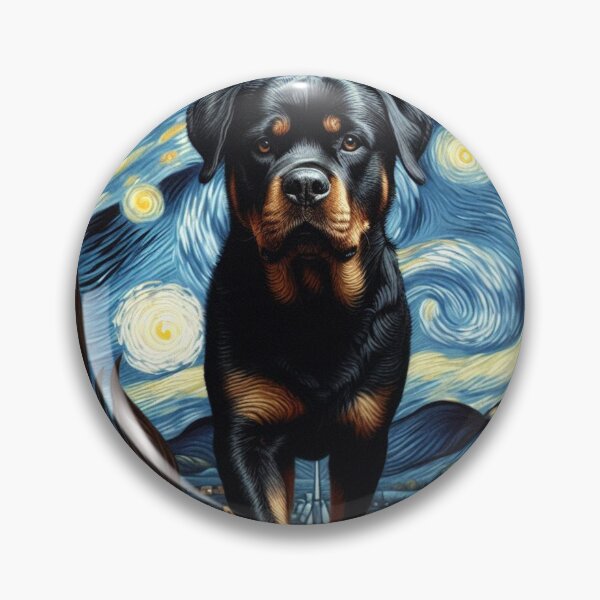 Item preview, Rottweiler Starry Night designed and sold by 123ks.