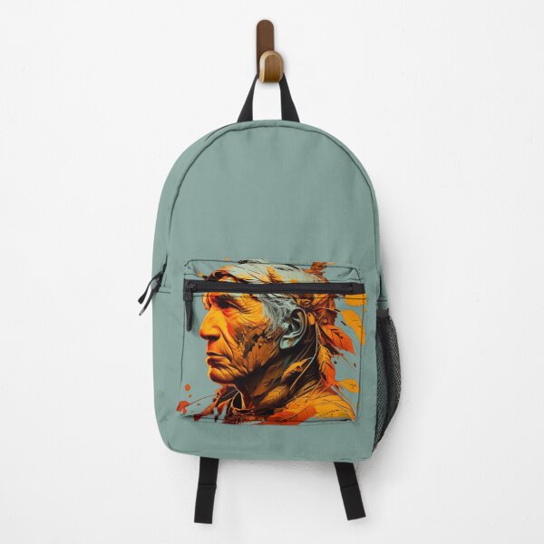 Item preview, Old Indian Native American Chief designed and sold by Wild-Co.