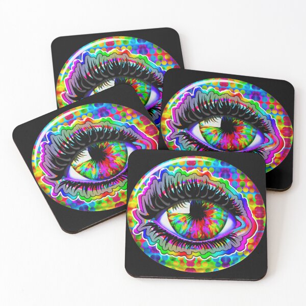 Item preview, groovy rainbow eye designed and sold by artist101.