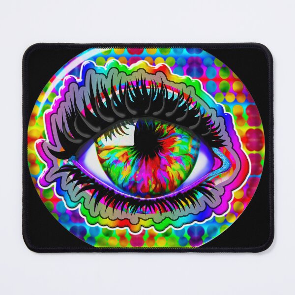 Item preview, groovy rainbow eye designed and sold by artist101.