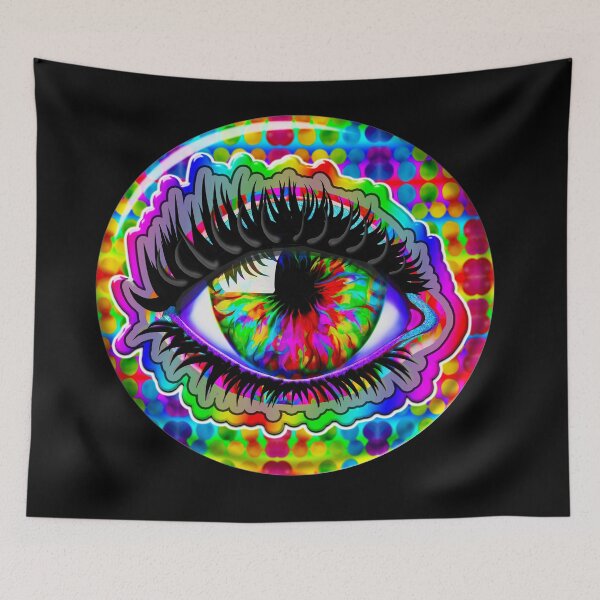 Item preview, groovy rainbow eye designed and sold by artist101.