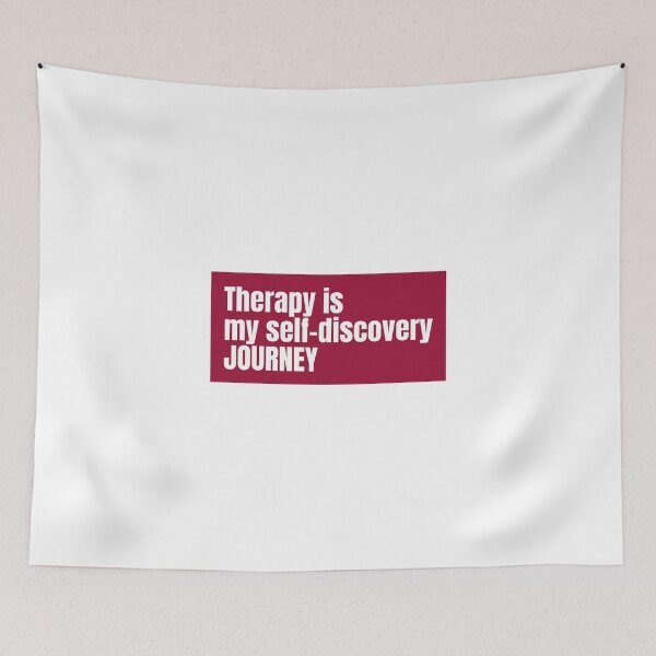 Item preview, Theraphy is my self discovery journey designed and sold by SoulfulT.