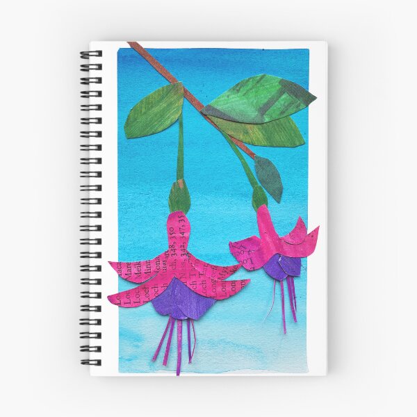 Aperçu de l'œuvre Fleurs fuchsia créée et vendue par Awmina.
