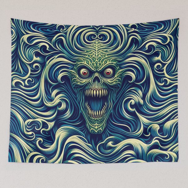 Item preview, illustration of a creature with a wide-open mouth designed and sold by aminz4.