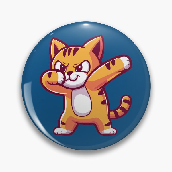 Item preview, Dabbing Cat Funny Animal designed and sold by NosandEdgy.