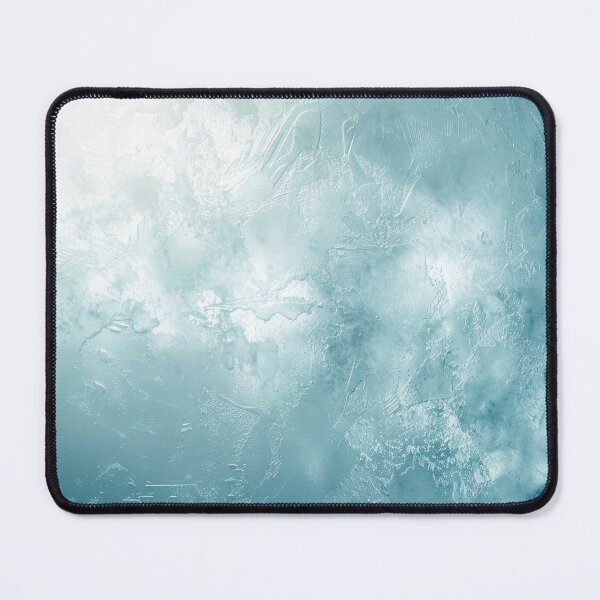 Item preview, Many Bubbles Floating on Frosted Glass Surface in Blue and White Background designed and sold by frequent-art.
