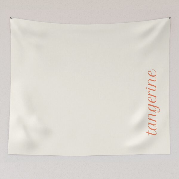 Item preview, Tangerine Pastel Aesthetic Pinterest Minimalist Art Design designed and sold by pointense.