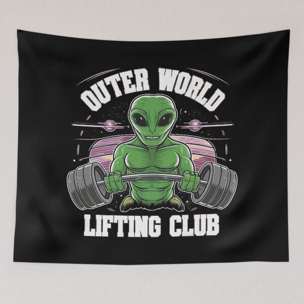 Item preview, Outer world lifting club designed and sold by SidTastic .