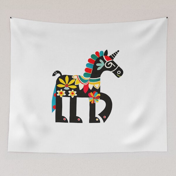 Item preview, Black Dala Horse designed and sold by xiao xuans.