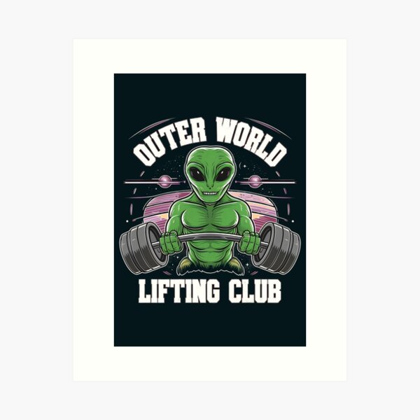 Item preview, Outer world lifting club designed and sold by SidTastic .