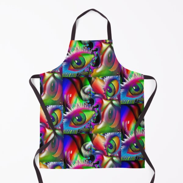 Item preview, Abstract Rainbow Eye Art designed and sold by artist101.