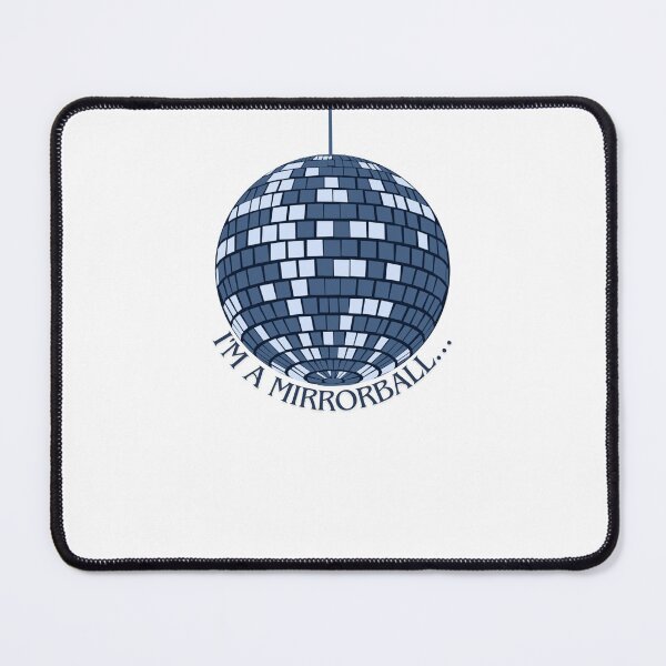 Item preview, mirrorball (dark blue version) (lyrics version) designed and sold by KeySigned.