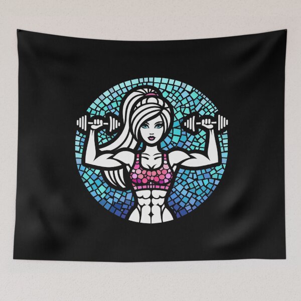 Item preview, Fit Mom - Stylish and Motivating Design for Active Mothers designed and sold by Tw1nsAIArt.