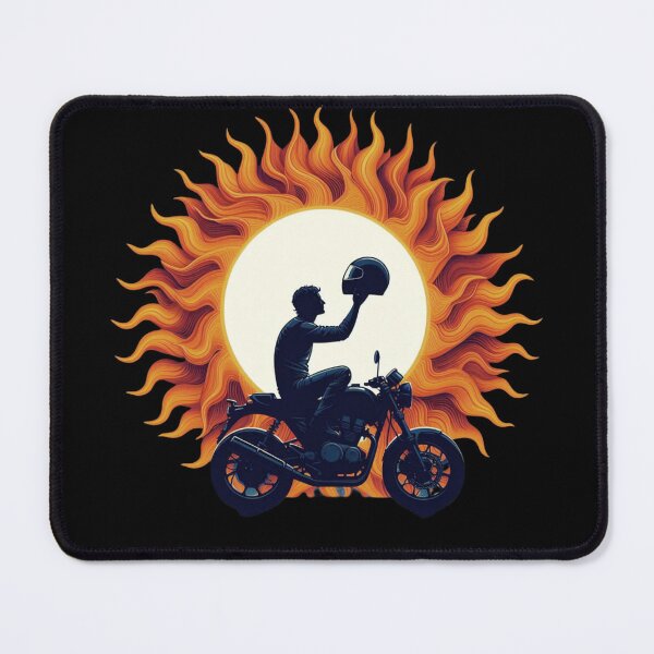 Item preview, Motorcycle and sun disk  designed and sold by Shadyshoo.