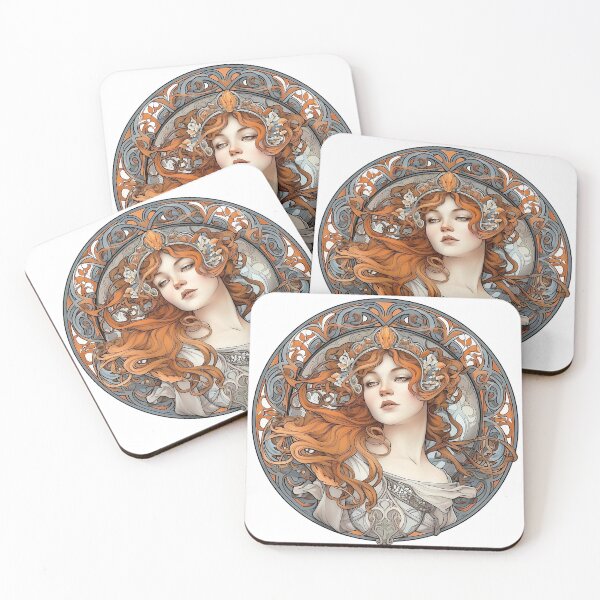 Item preview, Jugendstil Auburn Autumn designed and sold by Tirsot.