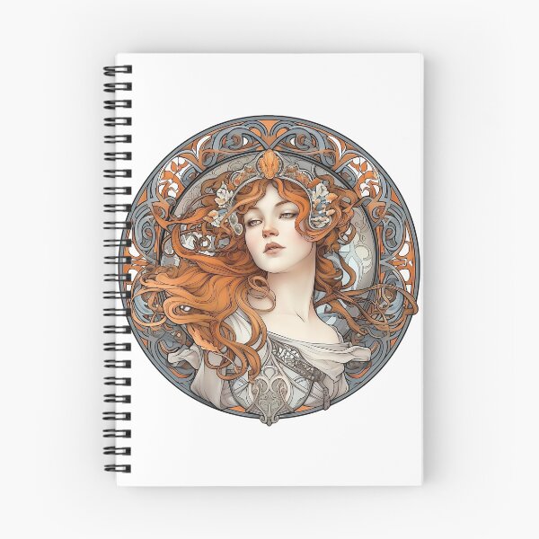 Item preview, Jugendstil Auburn Autumn designed and sold by Tirsot.