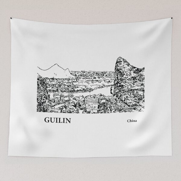 Item preview, Guilin China designed and sold by Lakeric Cityscapes.