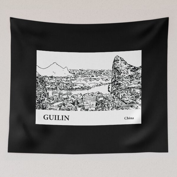 Item preview, Guilin China designed and sold by Lakeric Cityscapes.